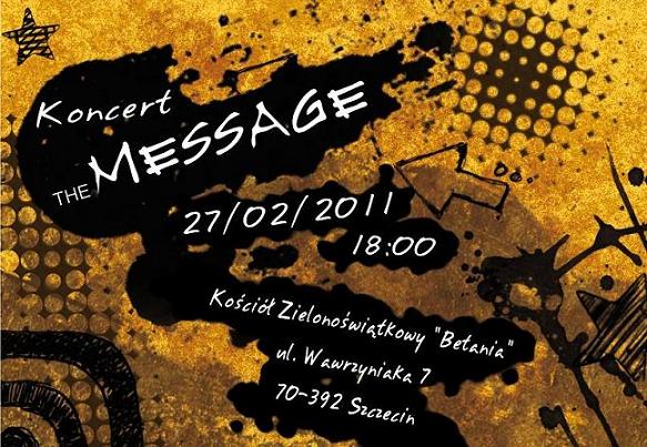Koncert zespou 27/02/2011 godz 18:00 KZ Betania Szczecin ul. Wawrzyniaka 7 Wstp wolny